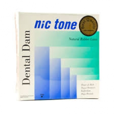 DIQUE GOMA AZUL NIC TONE MEDIO 36u.