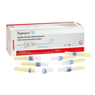 AGUJAS SEPTOJECT XL 27G 25 0,4x25mm 100u.