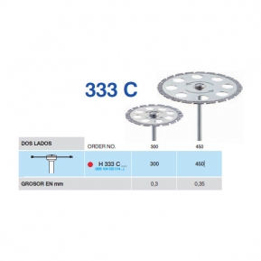 DISCO MACIZO HORICO H333C-450 0,35mm