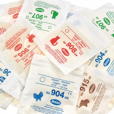 K0906-04 ELASTICOS GOMA LATEX 1000u