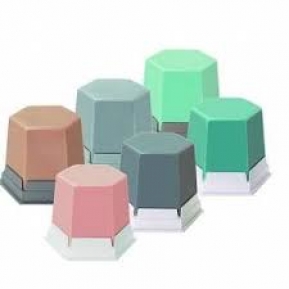 GEO cera adhesiva rosa transparente 75 g