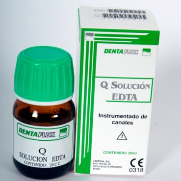 Q SOLUCION EDTA 20ml DENTAFLUX
