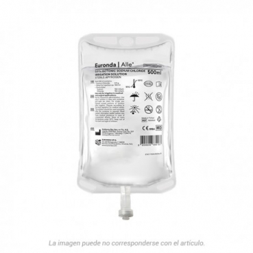 SUERO FISIOLOGICO 1/2 LITRO 15u.