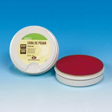 CERA DE PEGAR ADHESIVA ROJA 50g