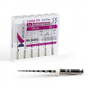 LIMAS CA ROTATORIAS RETRATAMIENTO 18mm. D2 6u. MEDICALINE
