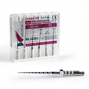 LIMAS CA ROTATORIAS RETRATAMIENTO 22mm. D3 6u. MEDICALINE