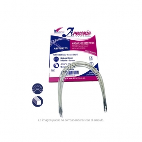 ARCO ML NITI ESTET. RECT.SUP .016x.022 OVOIDE 10u