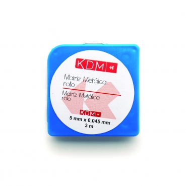 MATRICES KDM metalicas rollo (0.045mmX5mmx3m)