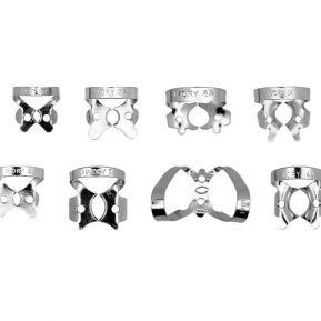 57968 KIT 8 CLAMPS CON ALA IVORY (nº 0, 2, 2A, 7, 8A, 14, 14A, 9)