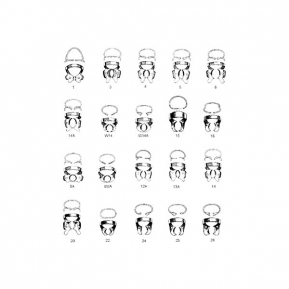 26 CLAMP CON ALA IVORY