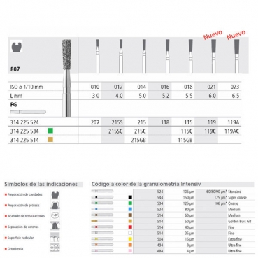 FG 215/6  807-014 FG DIAM. MEDIO 6U.