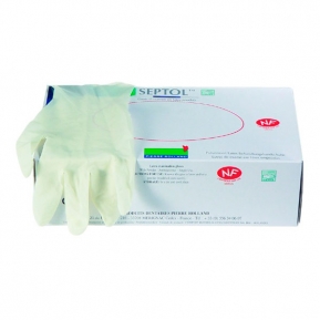 219305 GUANTES LATEX PEQUEÑOS 100u