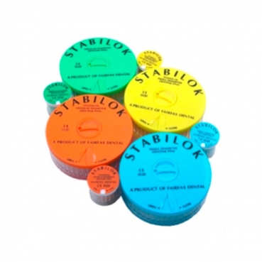 PINS STABILOK TITANIO 0,76 NARANJA 100u.