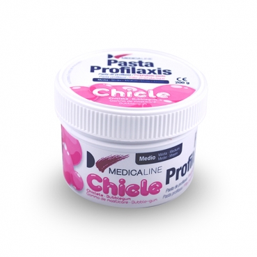 PASTA PROFILAXIS MEDICALINE CHICLE G. MEDIO 200g.