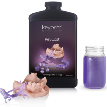 KEYPRINT 3D KEYCAST FUNDICION VIOLET 0,5KG.