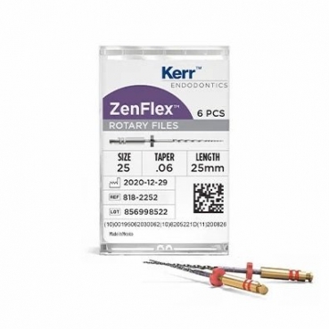 LIMAS NITI ZENFLEX 20 .06 25mm 6u.