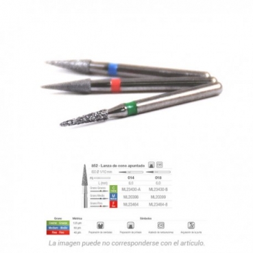 852F-018 FRESA FG DIAMANTE FIG 164 FINO 5 U.