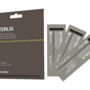 INTERLIG FIBRA DE VIDRIO TRENZADA 3X8,5cm 3u.