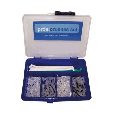 C31 PINCELES BLANCOS LARIDENT EXTRA-FINOS 100u.