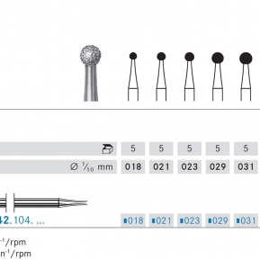 FRESA KOMET PM 242-018 5u.