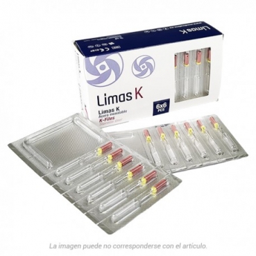 LIMAS K MEDICALINE 21mm 045-080 6u.