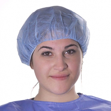 COFIA REDONDA CON ELASTICO AZUL ALLE 100u