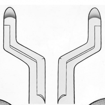 122 1/2L FORCEPS RAICES