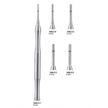 1606/2.8 OSTEOTOMO IMPACTADOR HUESO 2,8mm.