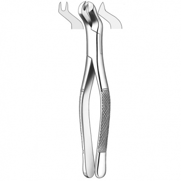 409/88R FORCEPS NERVIUS M.IZQU