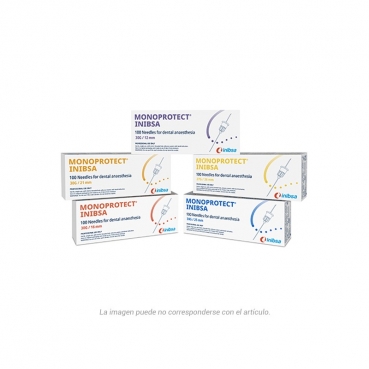 AGUJA MONOPROTECT 30G 0,3X25mm 100u.