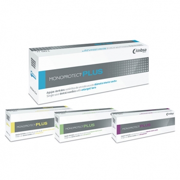 AGUJA MONOPROTECT PLUS 30G 0,3X25mm 100u.