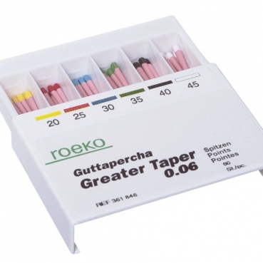 PUNTAS GUTTA G.TAPER ROEKO 0,04 045