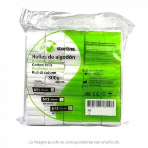 ROLLOS ALGODON STARLINE Nº1 300gr.