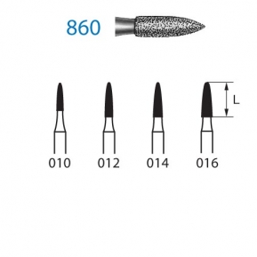 FRESA KOMET FG 860-012 5u.